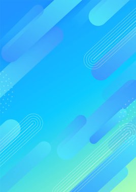 gradyan şekil mavi soyut geometri tasarım arka planı