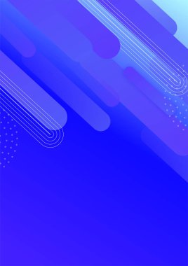 Soyut geometrik arkaplan. Dinamik şekiller kompozisyonu. Posterler için havalı bir arka plan tasarımı. Vektör illüstrasyonu