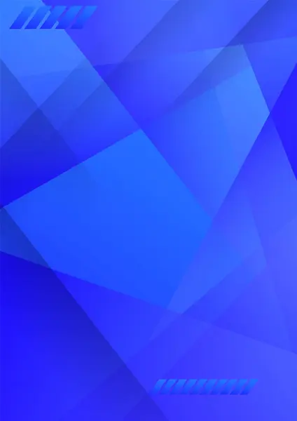 Modèle Plan Couverture Abstrait Moderne Dégradé Bleu Vif Vif Conception Illustration De Stock