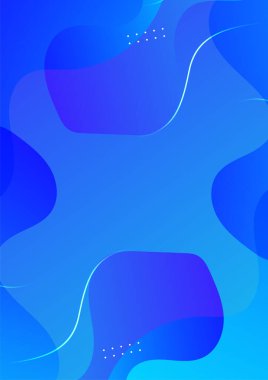 gradyan şekil mavi soyut geometri tasarım arka planı