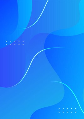 canlı gradyan mavi soyut geometri tasarım arka planı