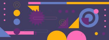 vektör renkli geometrik mozaik arkaplan