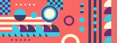 vektör renkli geometrik mozaik arkaplan