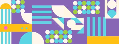 vektör renkli geometrik mozaik arkaplan