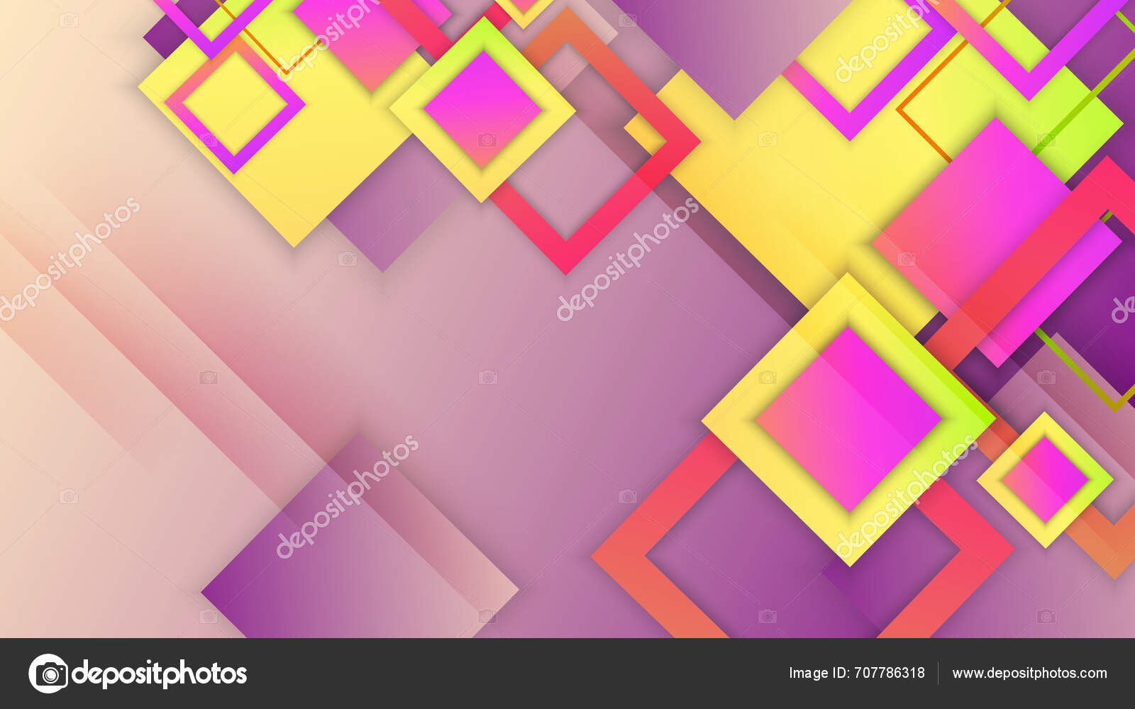 Vector Colourful Sizes Gradient Shape Background Stock Vector by ...