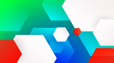 Minimum geometrik soyut arkaplan. Çember kare ve üçgen tasarım. Duvar kağıdı, afiş, arkaplan veya iniş için moda tekno iş şablonu