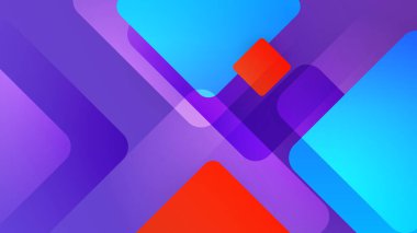 Minimum geometrik soyut arkaplan. Çember kare ve üçgen tasarım. Duvar kağıdı, afiş, arkaplan veya iniş için moda tekno iş şablonu