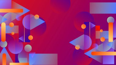 vektör gradyanı soyut renk arkaplanı