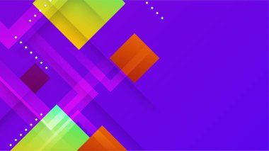 Soyut çember renkli afiş arkaplanı. Dinamik dalga çizgisi efektli renk gradyan soyut arkaplan. Vektör soyut grafik tasarım sancak deseni arkaplan ağ şablonu.