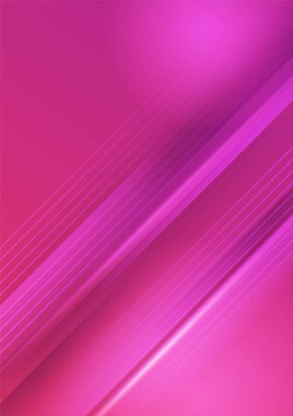 Eflatun gradyan geometrik arkaplan ile soyut şablon broşür tasarımı