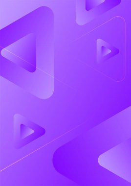 Minimum kapak tasarımı. mor gradyan vektör arkaplanı. Kapak veya ağ için modern şablon tasarımı