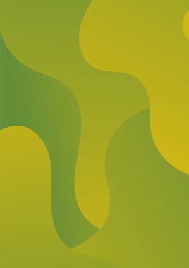 gradyan şekil yeşil soyut geometri tasarım arka planı