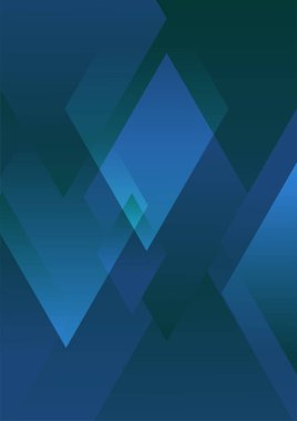 gradyan şekil koyu mavi soyut geometri tasarım arka planı