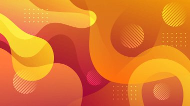 soyut turuncu, akışkan arkaplan