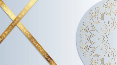 Lüks ramazan geçmişi. Vektör illüstrasyonu