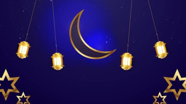 İslam Arap festivali geçmişi. Ramazan, Muharram, yeni yıl için tasarım şablonu, fitr, adha, bayram mübareği. Davetiye, pankart, tebrik kartı, poster, web, reklam ve sosyal medya şablonu için vektör