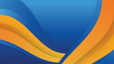 Renkli arka planı olan modern ve basit bir kartvizit tasarımı