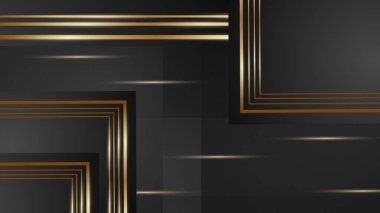 siyah ve altın soyut arkaplan