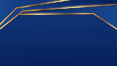 Lüks altın ve mavi soyut arkaplan