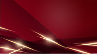 soyut vektör lüks kırmızı ve altın arka plan modern yaratıcı konsept