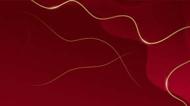soyut vektör lüks kırmızı ve altın arka plan modern yaratıcı konsept