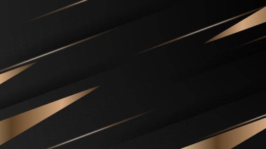 arka plan siyah ve altın