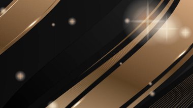 arka plan siyah ve altın