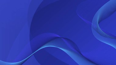 Üç boyutlu modern kurumsal ve geometrik konsepte sahip soyut koyu mavi arka plan. Tasarım broşürü, web sitesi, el ilanı, duvar kağıdı, poster, sertifika, sunum, iniş sayfası için teknoloji arka planı