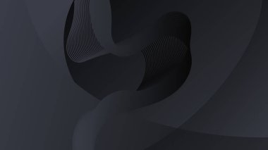 Soyut siyah arkaplan. Vektör soyut grafik tasarım sancak deseni sunum arkaplan duvar kağıdı ağ şablonu.