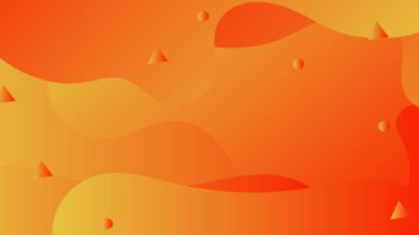 Soyut renkli turuncu arka plan. Vektör soyut grafik tasarım sancak deseni sunum arkaplan duvar kağıdı ağ şablonu.
