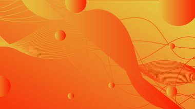 Soyut renkli turuncu arka plan. Vektör soyut grafik tasarım sancak deseni sunum arkaplan duvar kağıdı ağ şablonu.
