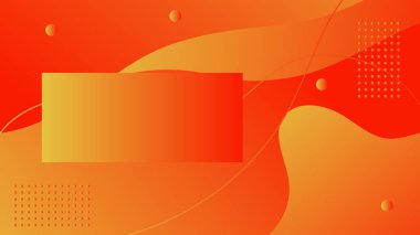 Soyut renkli turuncu arka plan. Vektör soyut grafik tasarım sancak deseni sunum arkaplan duvar kağıdı ağ şablonu.