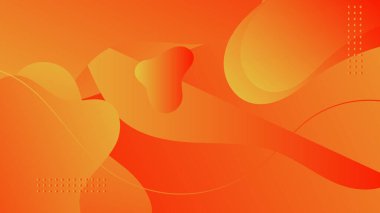 Soyut renkli turuncu arka plan. Vektör soyut grafik tasarım sancak deseni sunum arkaplan duvar kağıdı ağ şablonu.