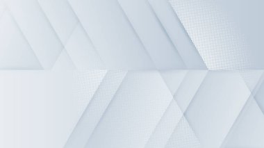 Gri arkaplanda beyaz soyut