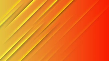 Posterler, afişler, iniş sayfası konsepti imajı için geometrik yaratıcı ve minimal gradyan kavramlara sahip soyut turuncu minimal arkaplan.