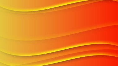 Posterler, afişler, iniş sayfası konsepti imajı için geometrik yaratıcı ve minimal gradyan kavramlara sahip soyut turuncu minimal arkaplan.