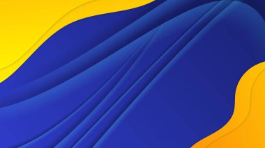 Modern soyut mavi ve turuncu gradyan. Vektör soyut grafik tasarım sancak deseni sunum arkaplan duvar kağıdı ağ şablonu.