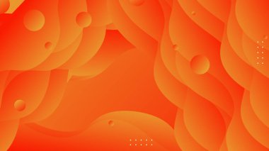 Soyut gradyan turuncu modern tasarım arka planı. Vektör soyut grafik tasarım sancak deseni sunum arkaplan duvar kağıdı ağ şablonu.