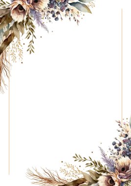 Botanical wedding invitation card template design, white magnolia flowers and leaves. Template design with highly detailed, vector, realistic, spring flowers. Collection of Save the Date and RSVP.