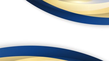 Modern yaratıcı kartvizit ve isim kartı mavi basit temiz şablon vektör tasarımı