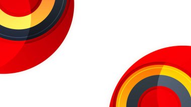 Soyut profesyonel kartvizit