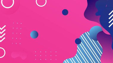 Kapak tasarımı şablonu için değişken geometrik desen arkaplan dokusu. Asgari renk soyut gradyan pankart şablonu. Broşür ve sunum için modern vektör dalga şekli