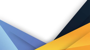 soyut şekilli vektör kartviziti şablonu