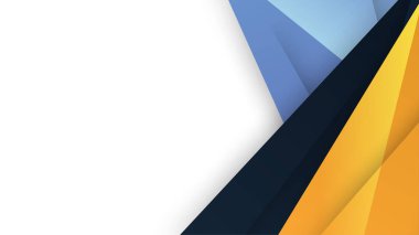 soyut elementli kartvizit vektör şablonu