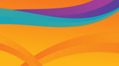 Vektör soyut geometrik kartvizit şablonu