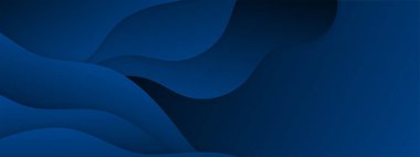 Modern şekil Mavi üst üste binen katmanlar soyut arkaplan