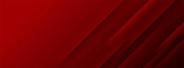 Beyaz mimarili kırmızı çizgi fütürist arkaplan minimum konsept vektör çizimi ince tasarım.