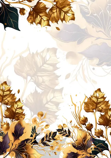 Rengarenk çiçekli güzel ve zarif düğün davetiyesi şablonu