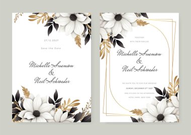 Çiçeksel sanatsal şablonlar. Tebrik kartları, düğün davetiyeleri, el ilanları ve diğer grafik tasarımları için iyidir..