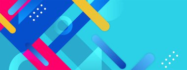 vektör renkli geometrik şekiller mozaik arkaplan